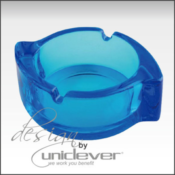 Clear Glass Ashtray