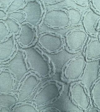 Printed Knitting Style Mesh Fabric for Girls' Swimwear