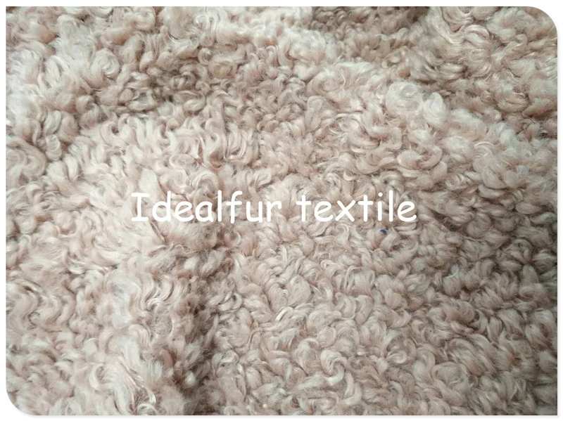 Super Curly Polyester Long Fake Fur