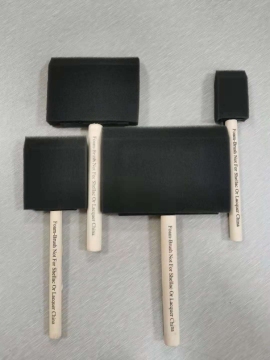 4pcs various sizes foam brush