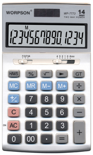 dual power electronic calculators