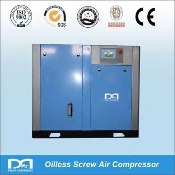 oil free screw air compressors