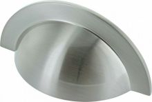 Brushed copper wardrobe handles Cup Pull Handle Round