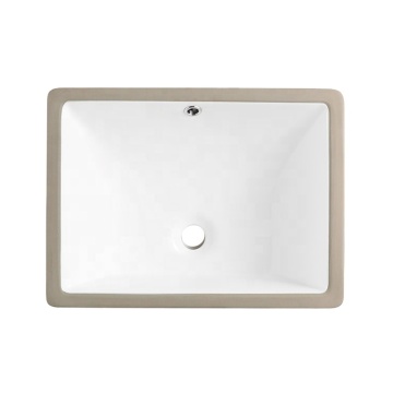 Ceramic Undercounter Bathroom Wash Basin for Lavatory Sink