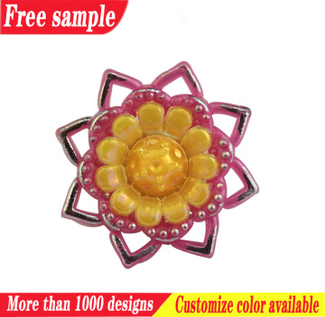 Fashion sandals decoration PVC flowers accessory