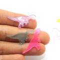 Hot Selling Dinosaur Transparent Resin Cabochon 100pcs/bag For DIY Toy Decoration Or Craft Ornaments Bead Charms