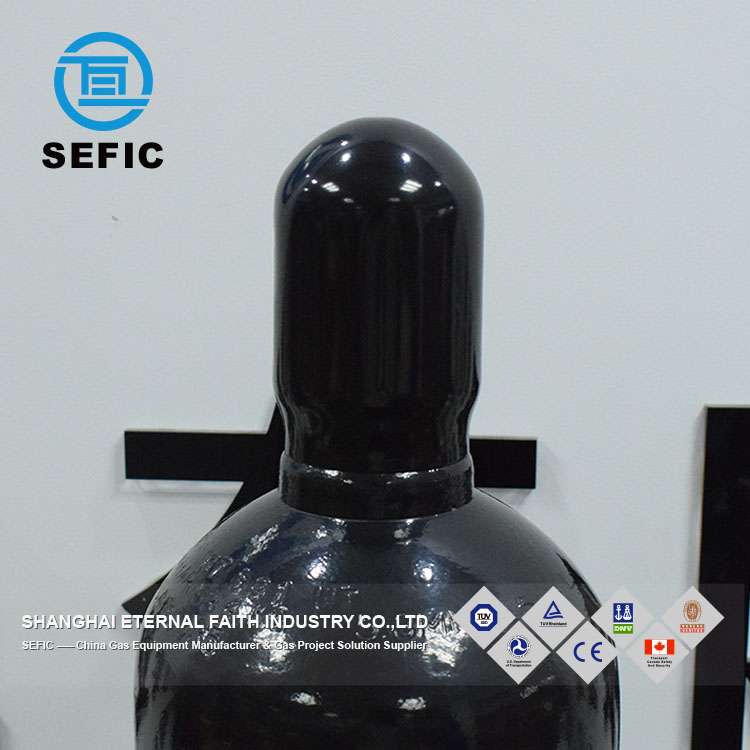 SEFIC ISO9809 50 Liter medical Empty Oxygen Cylinder Price