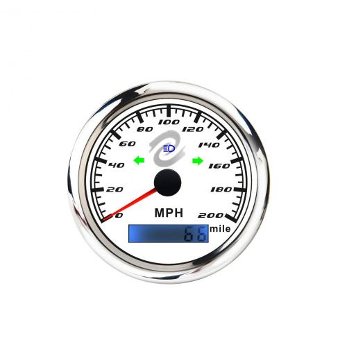 Marine 200mph GPS Speedometers with Turn Light for Boat