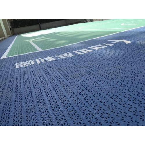 Interlock Court Tile Paint White Game Lines