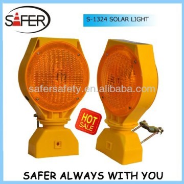 solar flashing warning light