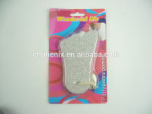 Foot shape pumice stone