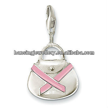 High fashion simple lady handbag pendant