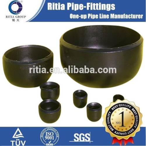 din 2617 welded sch40 forged pipe fitting cap