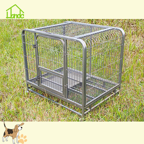 Pet dog cage with wheels