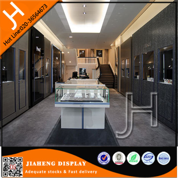 China manufacture used jewelry museum showcases with led lights