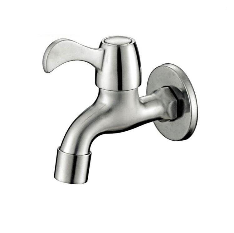 YL-50004 Stainless steel single handle wall mounted single cold water faucet