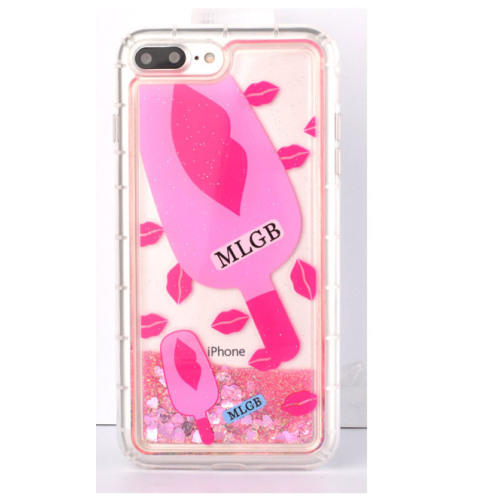 Cartoon Clear Waterfall Iphone8 Plus Case