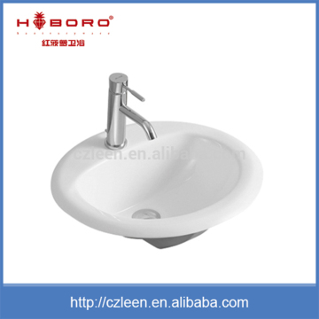 Wholesale chinese bathroom design above white porcelain counter basin