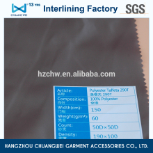 290T polyester taffeta fabric