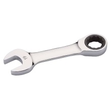 Stubby Ratcheting Combination Wrench