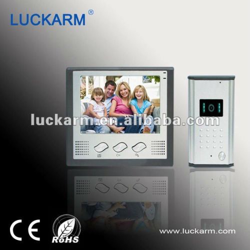 SD card Color Touch Key best video door phone