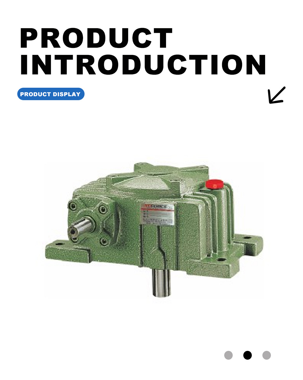 Червячный редуктор WPX X WPX Worm Wheel Gear Reducer X
