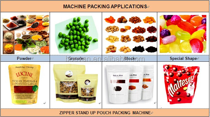 Stable function BHD-240SZ horizontal seed doypack packing machine