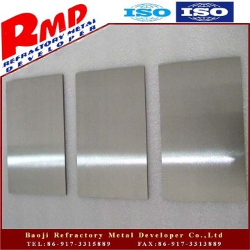 Tantalum tungsten alloy sheet