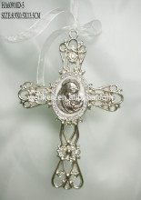 pewter religious christmas ornaments,metal alloy souvenirs
