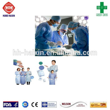 Disposable Nonwoven Sterilized Surgical Gown for Operation