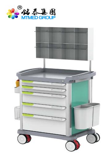 Hospital medical anesthesia cart