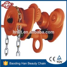 Hand Pulling GCL Plain Geared Beam Trolley                        
                                                Quality Choice