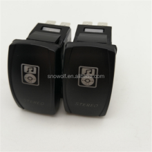 20 Amp 12V or 10 Amp 24V 5 Pins ON-OFF Rocker Switch for Off-Road Vehicle and Boat