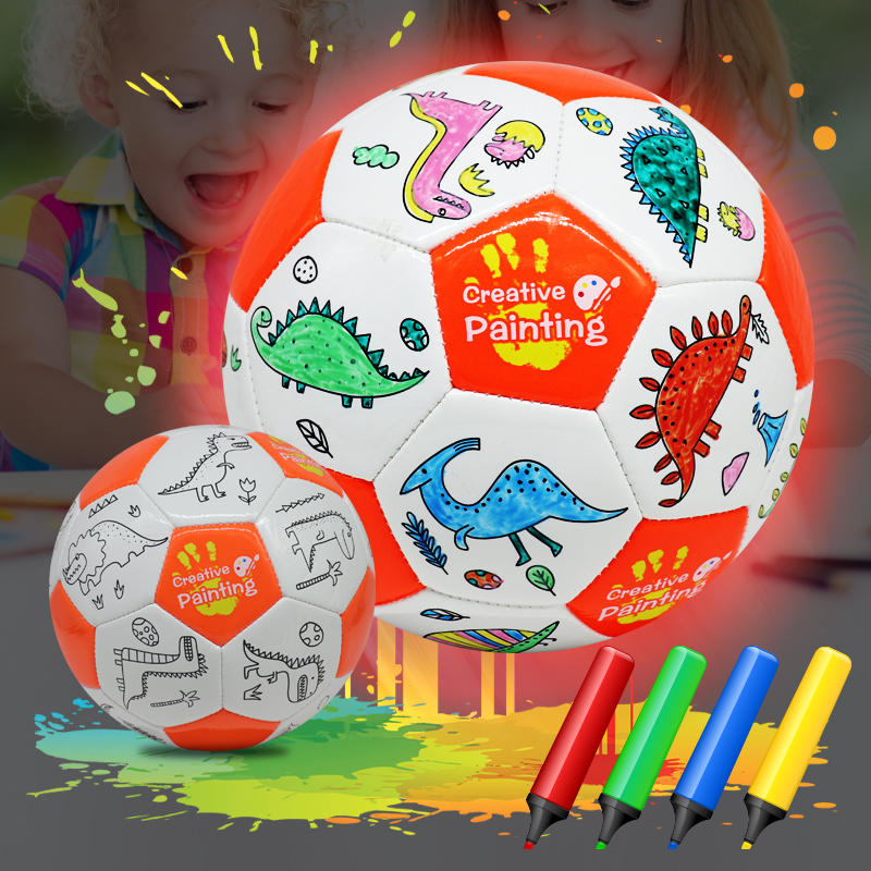 Pittura su pattern personalizzabili a led palloni da calcio