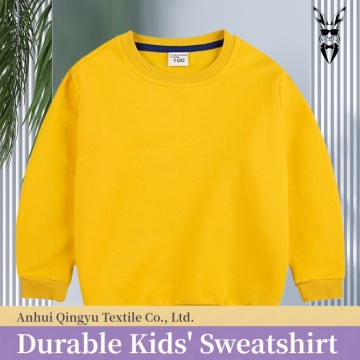 Kids` Solid Long-Sleeve Hoodies