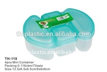 food grade plastic container, plastic food box, food storage container, plastic spice box