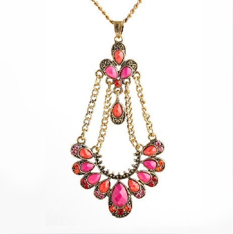 Women Custome Necklace Jewelry (FQ-1252)
