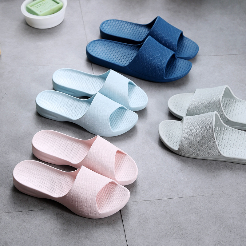 2021 Summer new lovers EVA bathroom home slippers casual anti-slip slippers