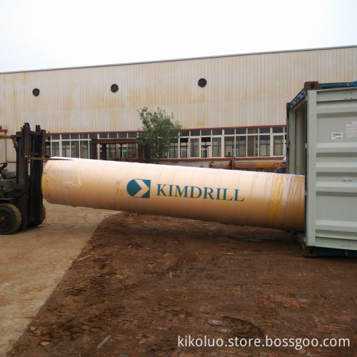 Segamental casing liner double wall casing tube casing shoe for bored pile