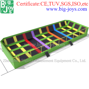 Commercial Fitness Trampoline For Amusement Parks