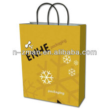 Recycled Carrier Bag,Carrier Kraft Paper Bag,Christmas Kraft Paper Bag
