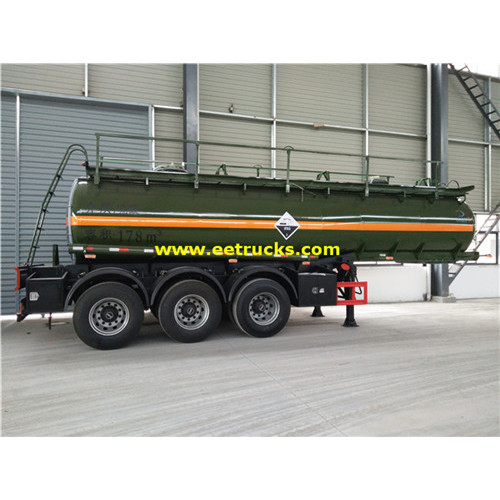 Tri-axle 18000L Xe bồn chứa axit sulfuric