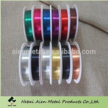 metal color bead wire in real