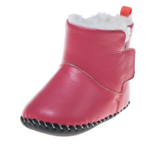 soft sole baby shoe leather kid boots BB-C3812WR
