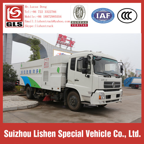 Dongfeng Vacuum-veegmachine Truck Sweeper-veegborstels