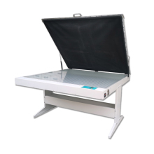 DIY Mesh Frame Exposure Unit for Screen Printing with Vacuum Machine