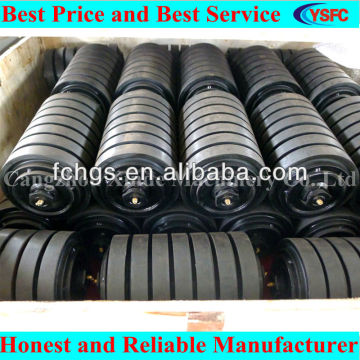 rubber cushion impact roller for cement plant