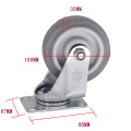 Media TPR Caster Wheel 4 pulgadas 120 kg
