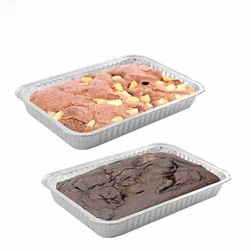 Aluminiumfolienbehälter zum Backen von Kuchen