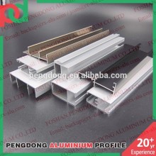 Aluminium profiles import from China to Chile and Bolivia